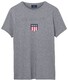 Gant Shield T-Shirt Grey Melange