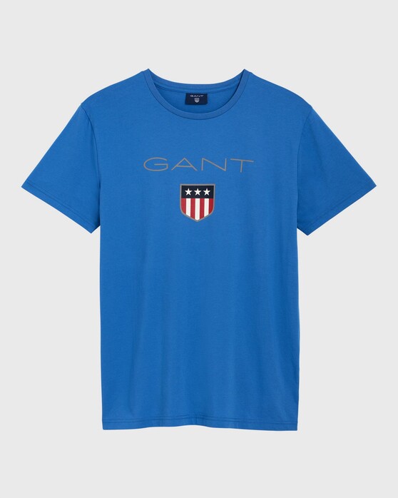 Gant Shield T-Shirt Mid Blue