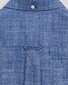Gant Short Sleeve Cotton Twill Slub Shirt College Blue