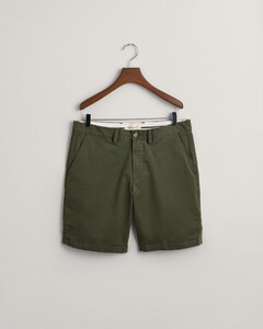 Gant Slim Archive Shield Chino Shorts Bermuda Juniper Green