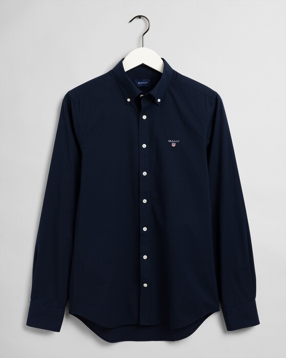 Gant Slim Broadcloth Uni Shirt Marine