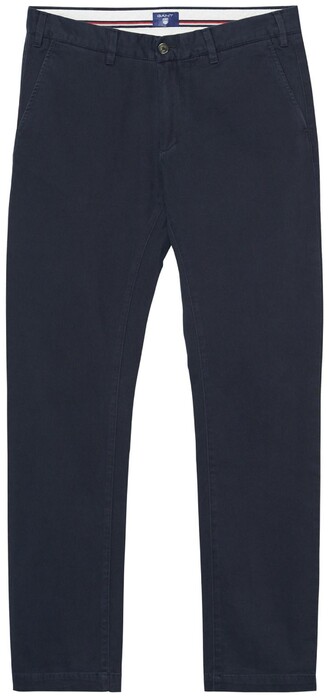 Gant Slim Comfort Chino Pants Navy