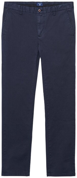 Gant Slim Comfort Chino Pants Navy
