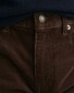 Gant Slim Corduroy Back Logo Patch Corduroy Trouser Deep Brown