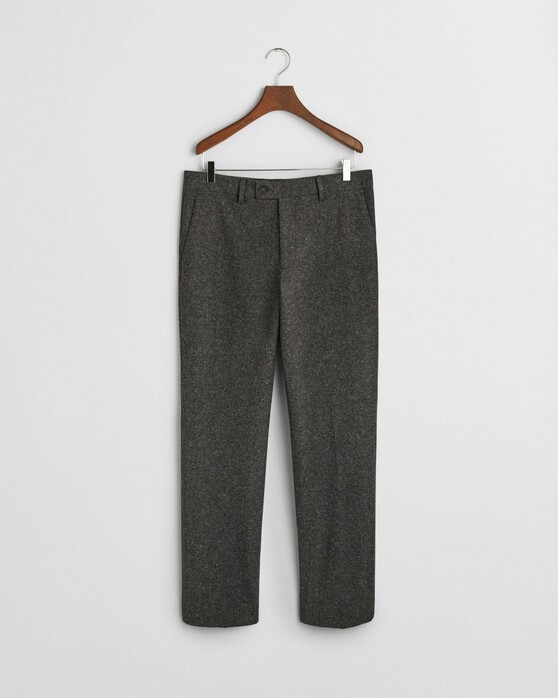 Gant Slim Donegal Suit Pants Broek Antraciet