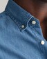Gant Slim Indigo Chamrbray Shirt Semi Light Blue