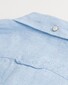 Gant Slim Linnen Button Down Overhemd Capri Blue