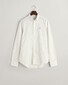 Gant Slim Micro Pattern Button Down Overhemd Eggshell