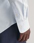 Gant Slim Oxford Banker Stripe Button Down Overhemd Licht Blauw