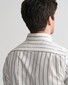 Gant Slim Oxford Stretch Stripe Overhemd Wit