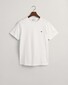 Gant Slim Small Logo Shield Crew Neck T-Shirt White