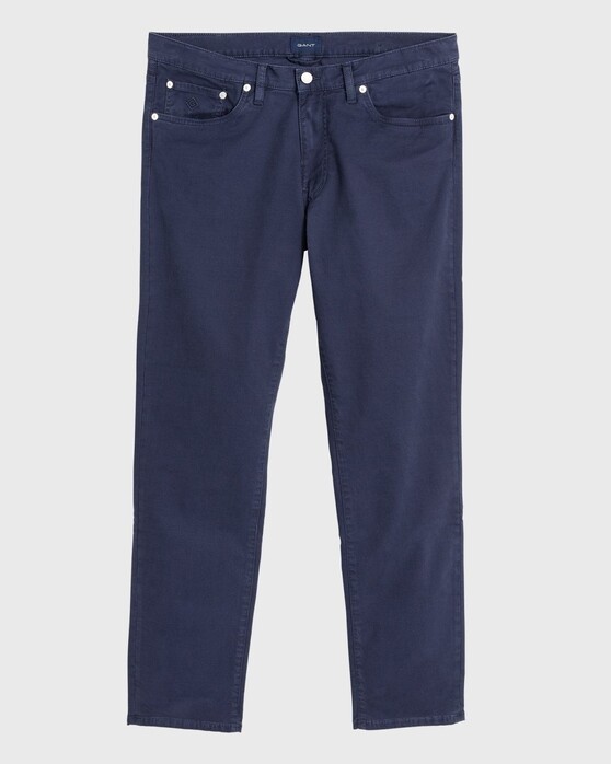 Gant Slim Straight Dusty Twill Jeans Navy