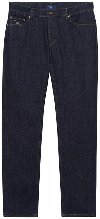 Gant Slim Straight Jeans Donker Blauw