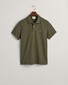 Gant Slim Subtle Shield Embroidery Piqué Uni Polo Juniper Green