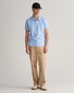 Gant Slim Subtle Shield Embroidery Piqué Uni Poloshirt Capri Blue