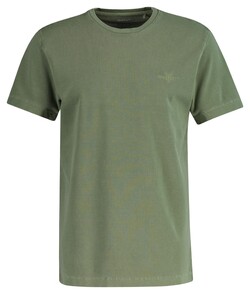 Gant Slim Sunfaded Uni Color Short Sleeve Piqué T-Shirt Kalamata Green