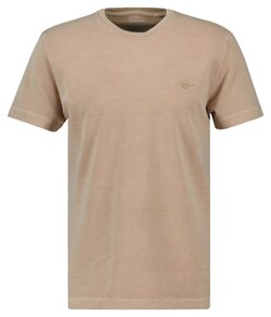 Gant Slim Sunfaded Uni Color Short Sleeve Piqué T-Shirt Zand