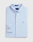 Gant Slim Tech Prep Piqué Stripe Shirt Capri Blue