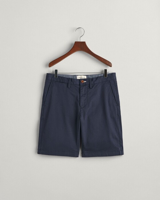 Gant Slim Twill Shorts Bermuda Marine