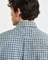 Gant Small Checked Poplin Button Down Overhemd Deep Forest Green