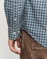 Gant Small Checked Poplin Button Down Shirt Deep Forest Green