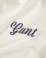 Gant Small Graphic Crew Neck T-Shirt Eggshell