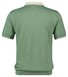 Gant Soft Cotton Modal Blend Contrast Collar Subtle Textured Knit Polo Kalamata Green