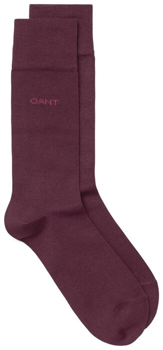 Gant Soft Cotton Socks Purple Wine