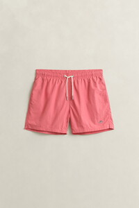 Gant Solid Color Swim Shorts Rose Pink