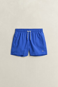 Gant Solid Color Swim Shorts Royal Blue