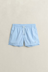 Gant Solid Color Swim Shorts Sky Blue