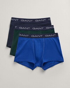 Gant Solid Color Trunks 3Pack Ondermode College Blue