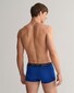 Gant Solid Color Trunks 3Pack Underwear College Blue