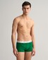 Gant Solid Color Trunks 3Pack Underwear Lavish Green