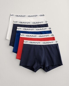 Gant Solid Color Trunks 5Pack Ondermode Multicolor