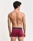 Gant Solid Color Trunks 5Pack Underwear Rich Wine