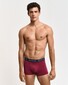 Gant Solid Color Trunks 5Pack Underwear Rich Wine