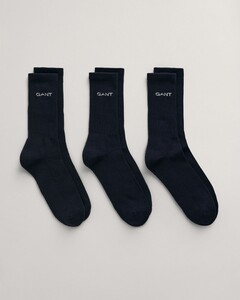 Gant Solid Sport Socks Sokken Marine