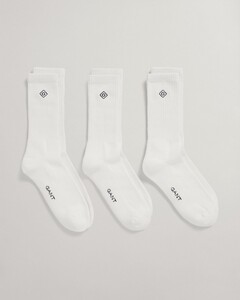 Gant Sport Socks 3Pack Socks White
