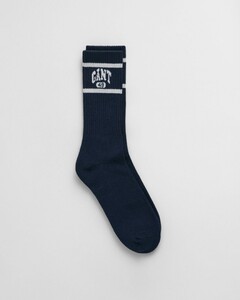 Gant Sport Socks Arch Logo 49 Sokken Avond Blauw
