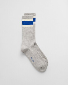 Gant Sports Duo Stripe Socks Light Grey