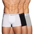 Gant Stretchkatoen Trunks 3Pack Underwear Grey Melange