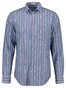 Gant Stripe Poplin Button-Down Overhemd Vintage Blue