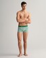Gant Striped And Solid Trunks 3Pack Underwear Lavish Green