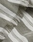 Gant Striped Cotton Linen Sjaal Dark Leaf