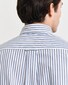 Gant Striped Poplin Button Down Overhemd Clear Sky