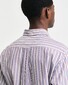 Gant Striped Poplin Button Down Overhemd Wijnrood