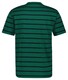 Gant Striped Short Sleeve Crew Neck T-Shirt Deep Forest Green