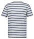 Gant Striped Short Sleeve Crew Neck T-Shirt Eggshell