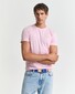Gant Subtle Contrast Logo Crew Neck T-Shirt California Pink